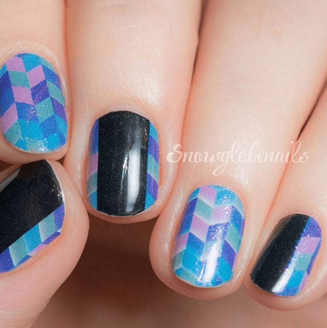 Personail Nail Wraps Rainbow Fish