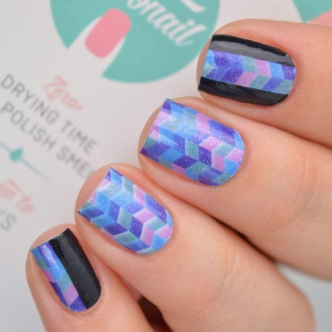 Personail Nail Wraps Rainbow Fish
