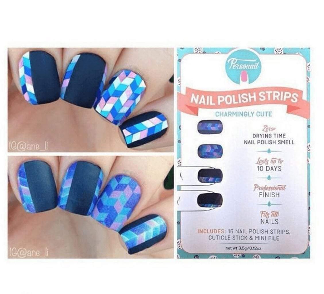 Personail Nail Wraps Rainbow Fish