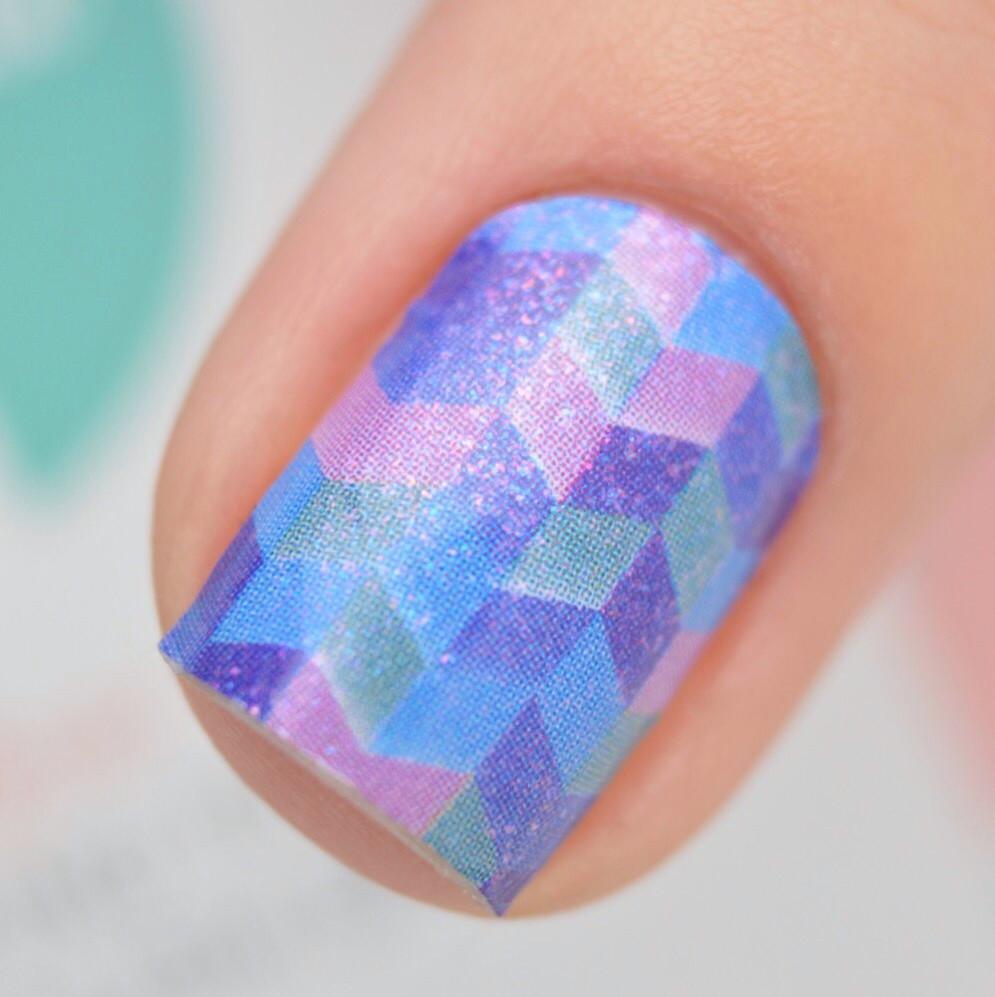 Personail Nail Wraps Rainbow Fish
