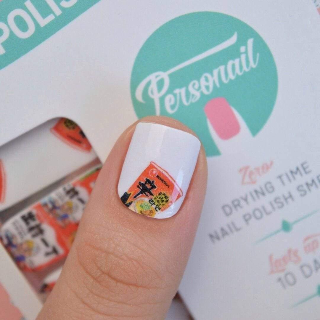 Personail Nail Wraps Ramen