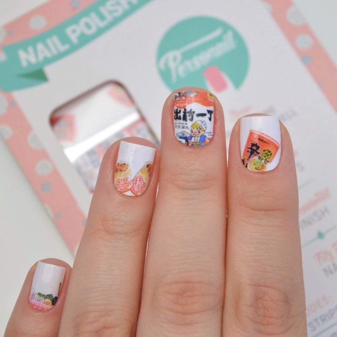 Personail Nail Wraps Ramen