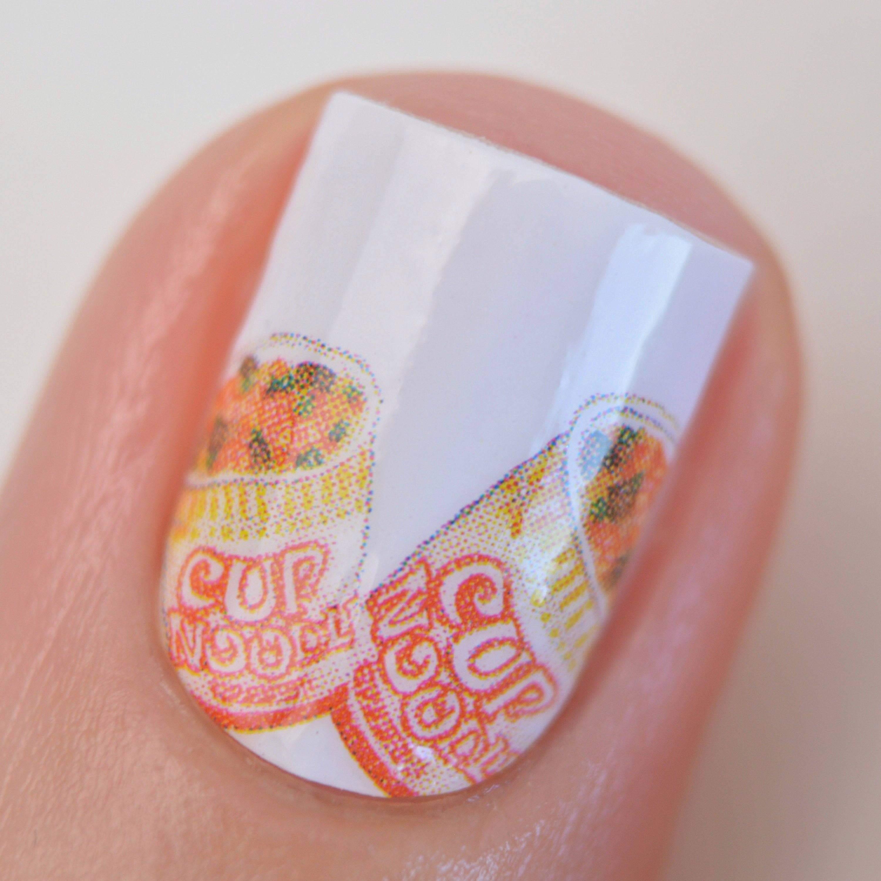 Personail Nail Wraps Ramen