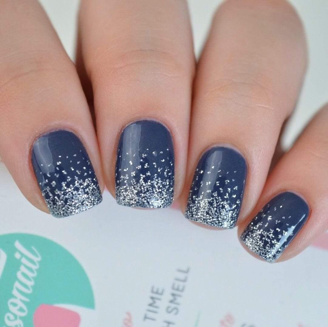 Personail Nail Wraps Silver Tips 2.0 (Transparent)
