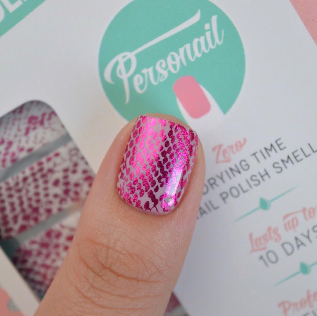 Personail Nail Wraps Snake Skin by ZONKT