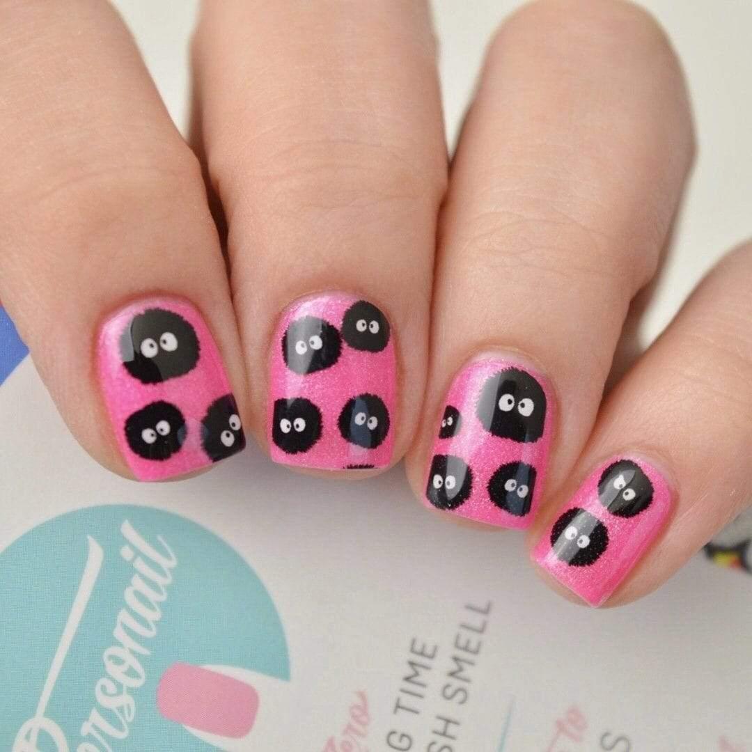 Personail Nail Wraps Soot Sprites (Transparent)