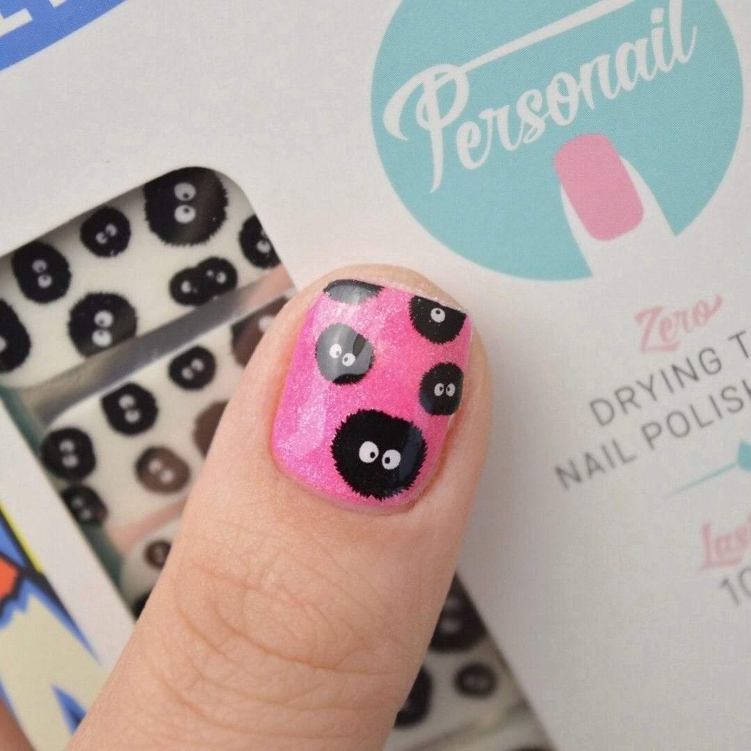 Personail Nail Wraps Soot Sprites (Transparent)
