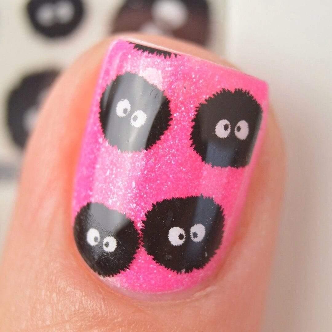 Personail Nail Wraps Soot Sprites (Transparent)
