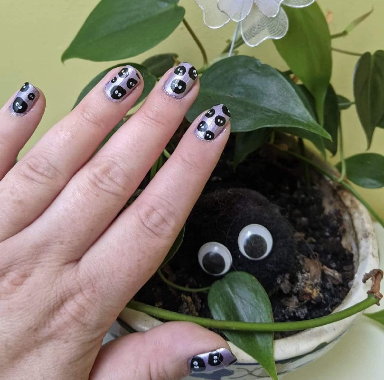 Personail Nail Wraps Soot Sprites (Transparent)
