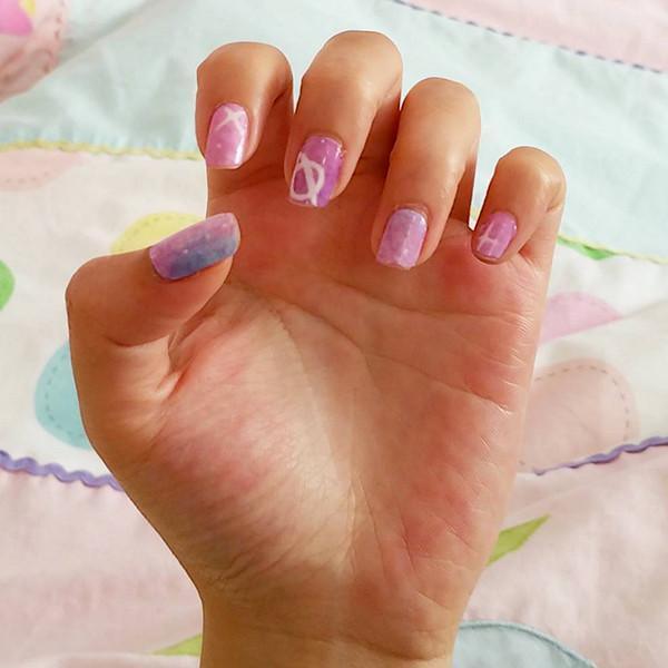 Personail Nail Wraps Space for Kids (Age 2-7 years old)