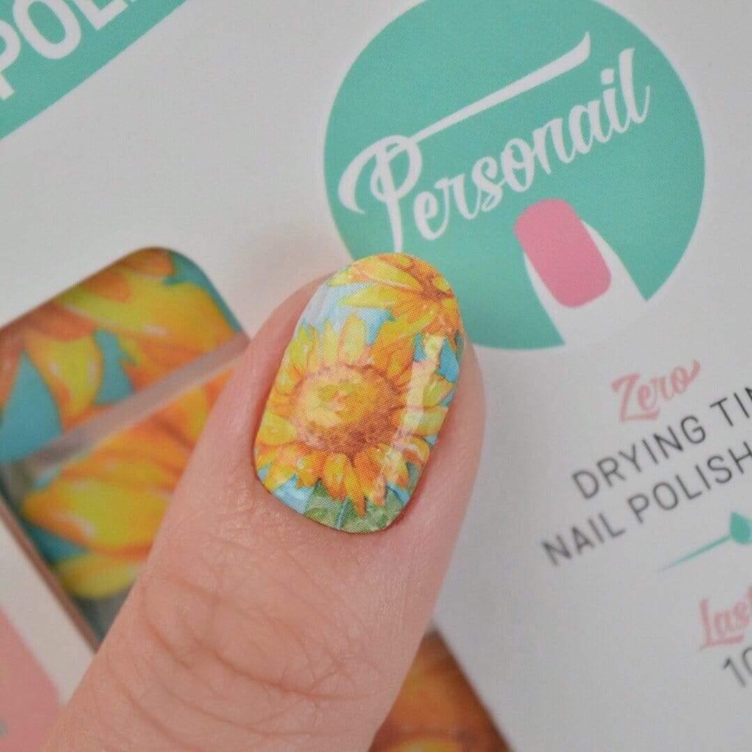 Personail Nail Wraps Sunflower (Limited Edition)