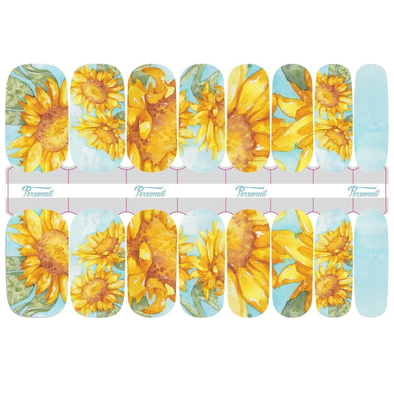 Personail Nail Wraps Sunflower (Limited Edition)