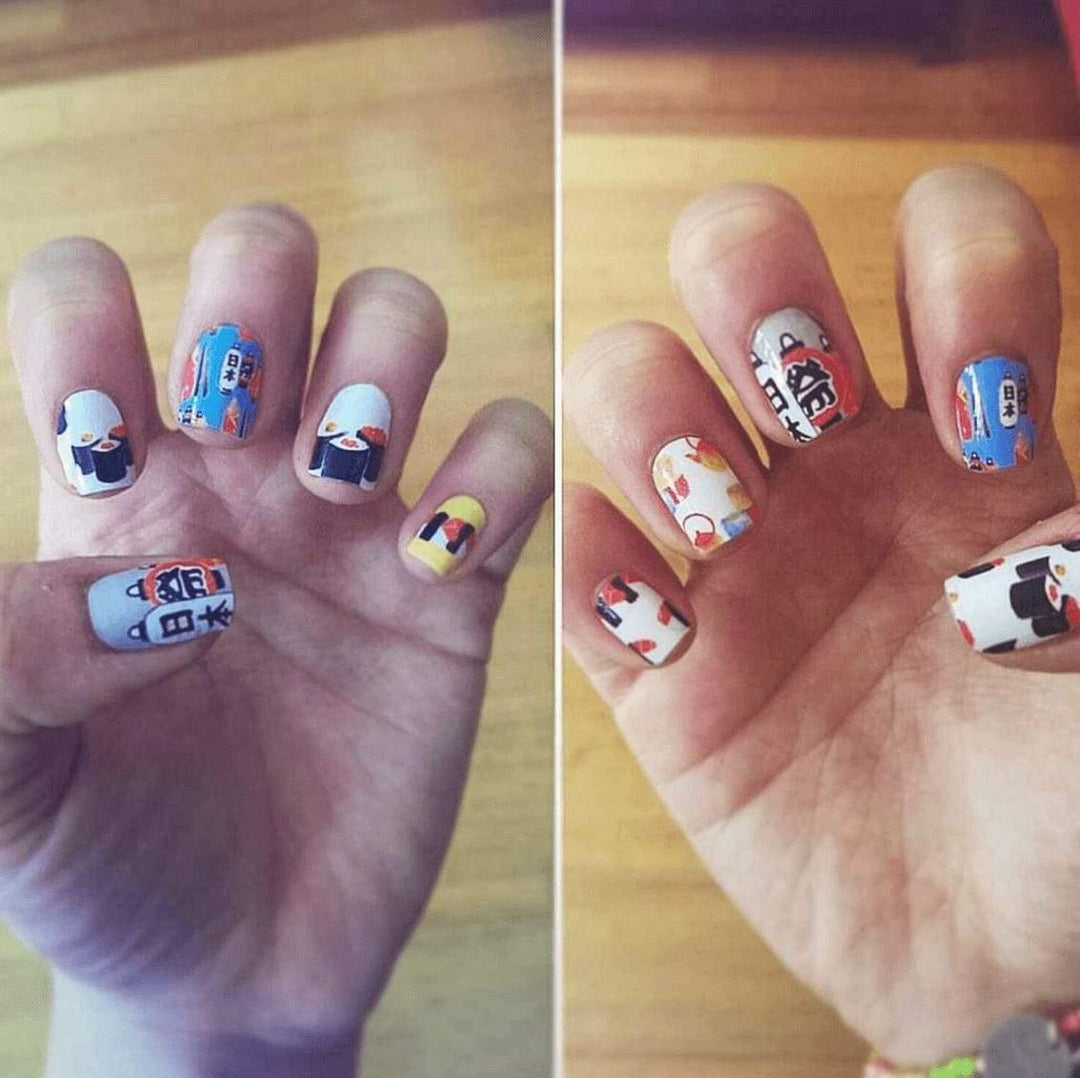 Personail Nail Wraps Sushi by Jess The Chen