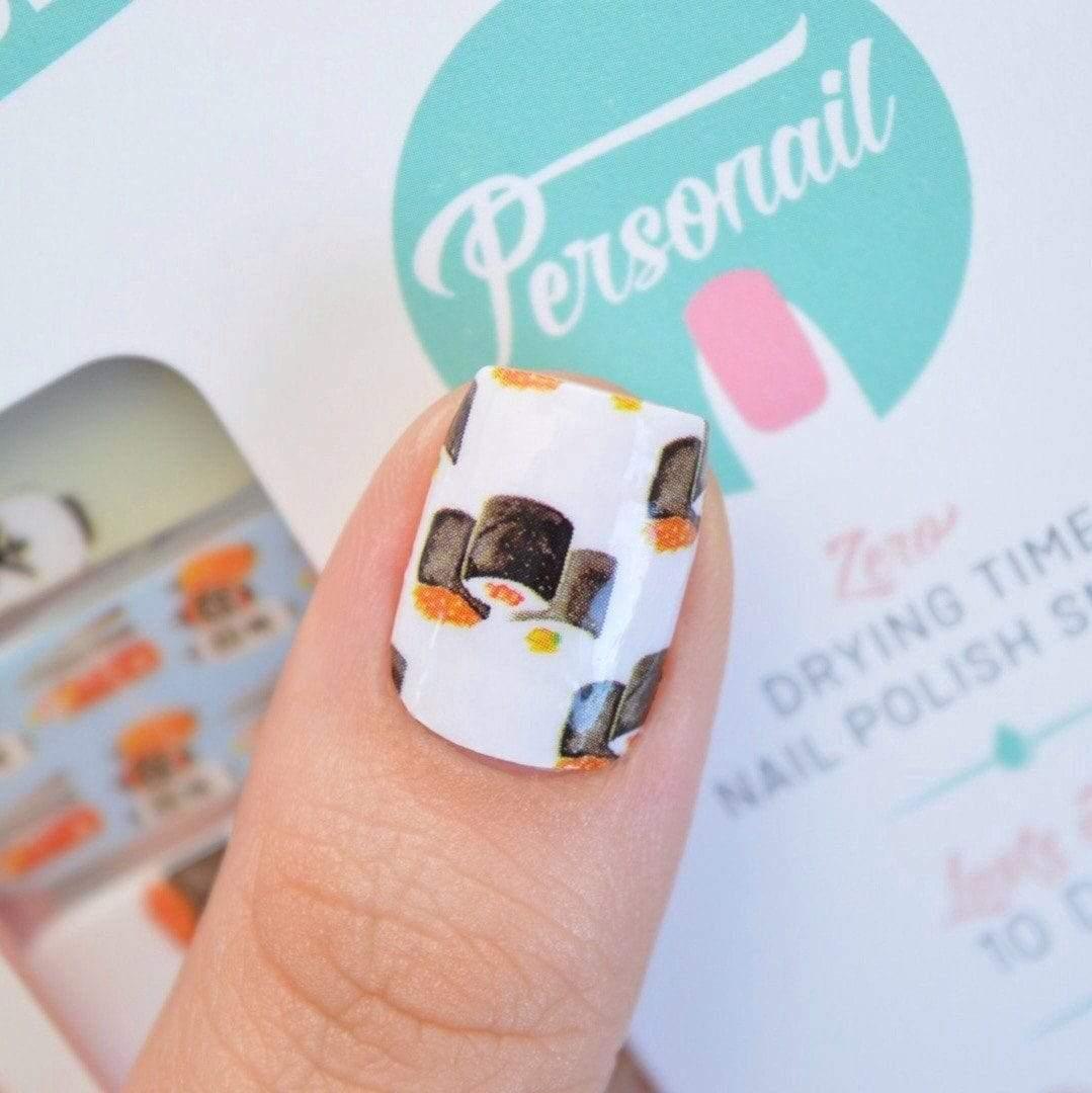 Personail Nail Wraps Sushi by Jess The Chen