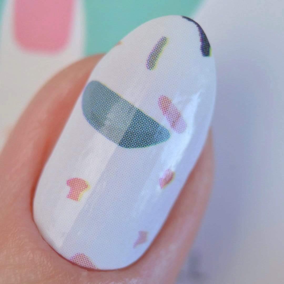 Personail Nail Wraps Terrazzo