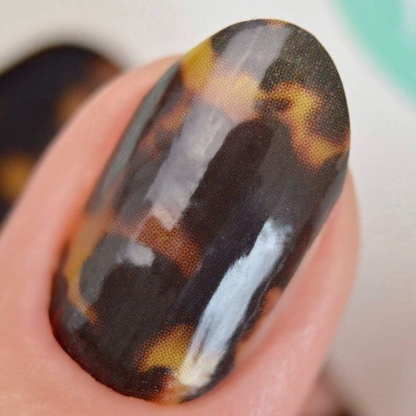 Personail Nail Wraps Tortoise Shell