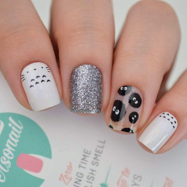 Personail Nail Wraps Totoro