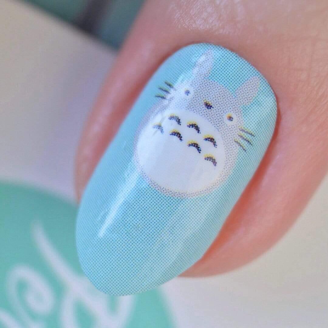 Personail Nail Wraps Totoro