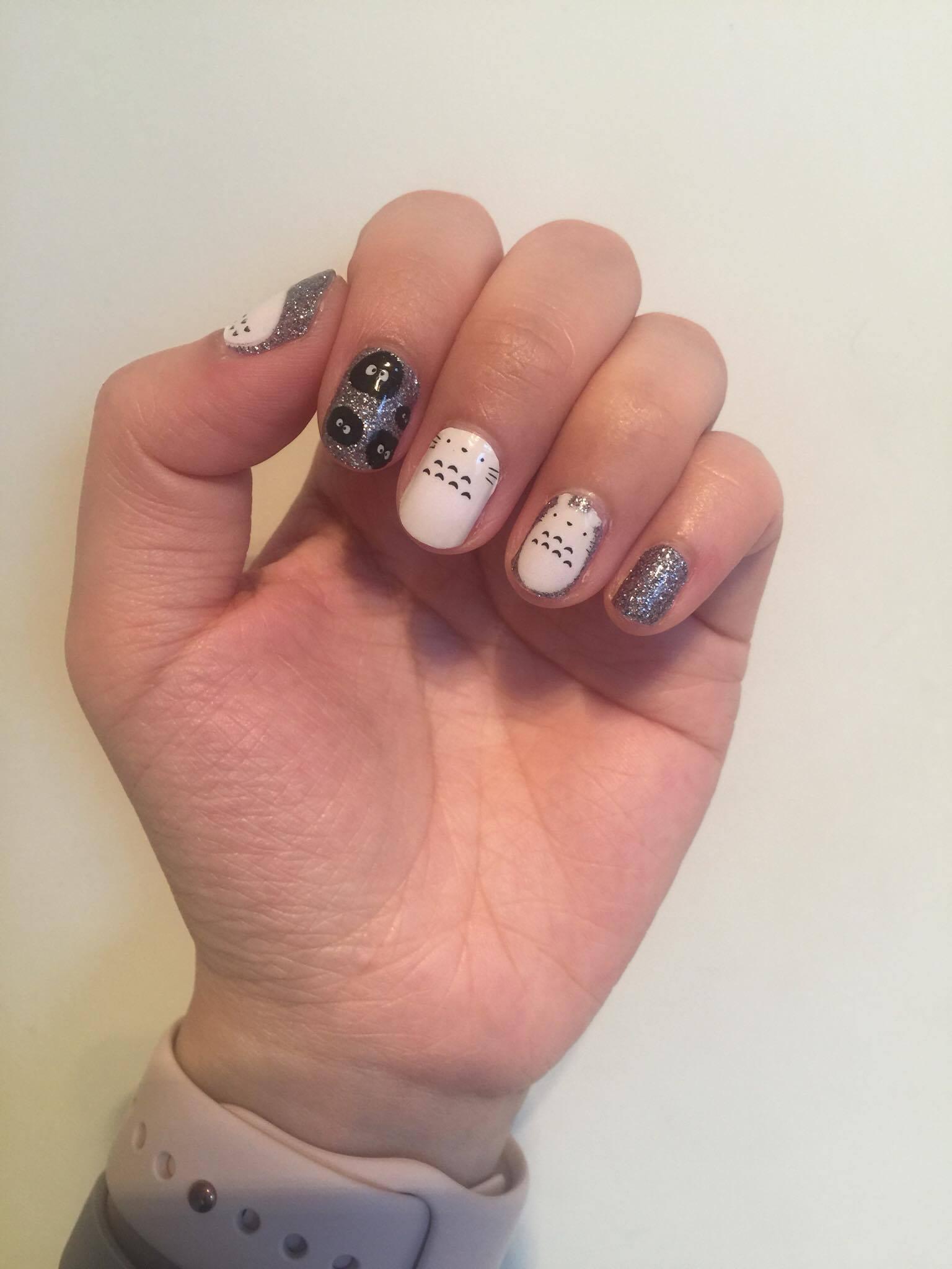 Personail Nail Wraps Totoro