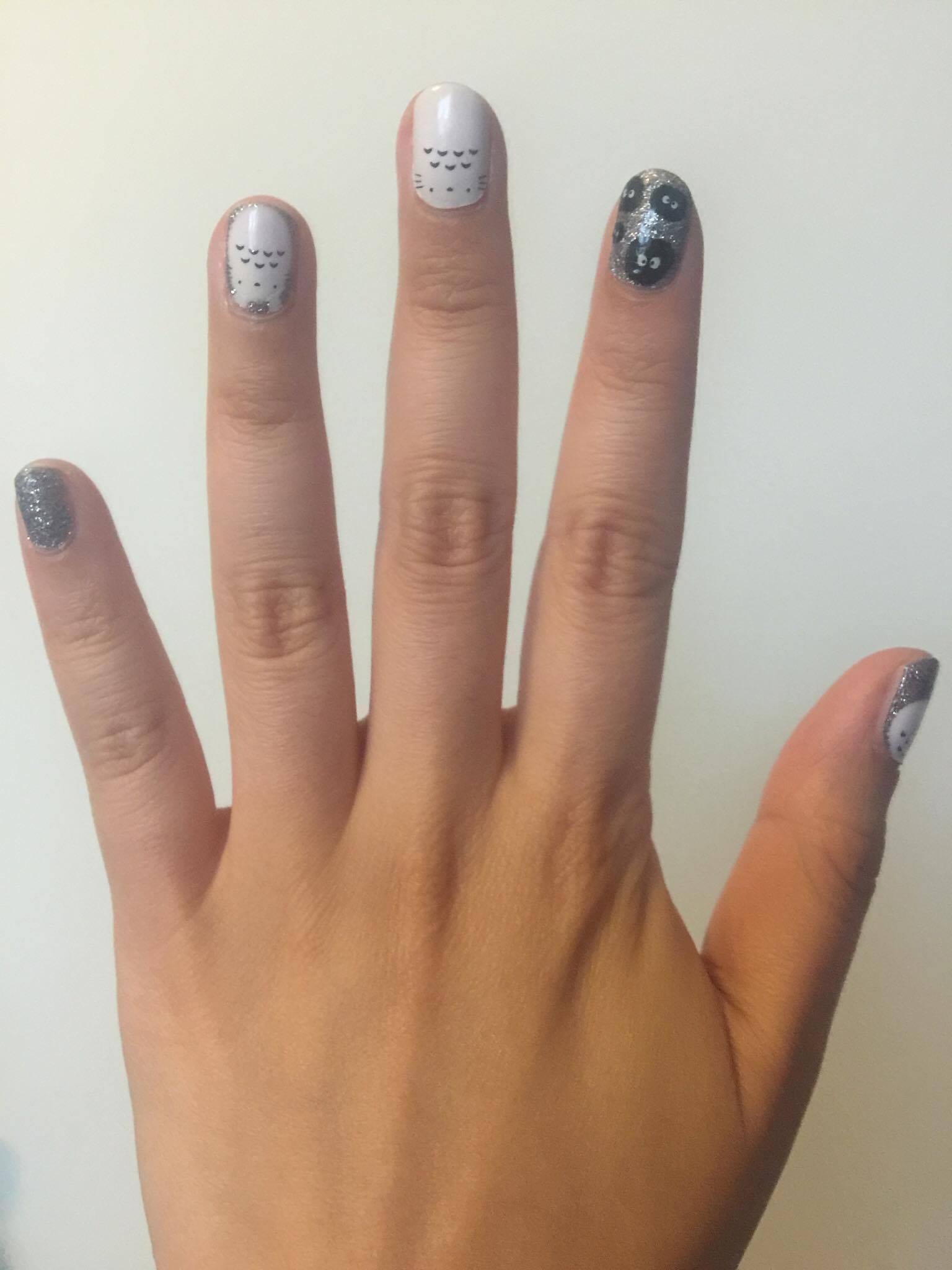 Personail Nail Wraps Totoro