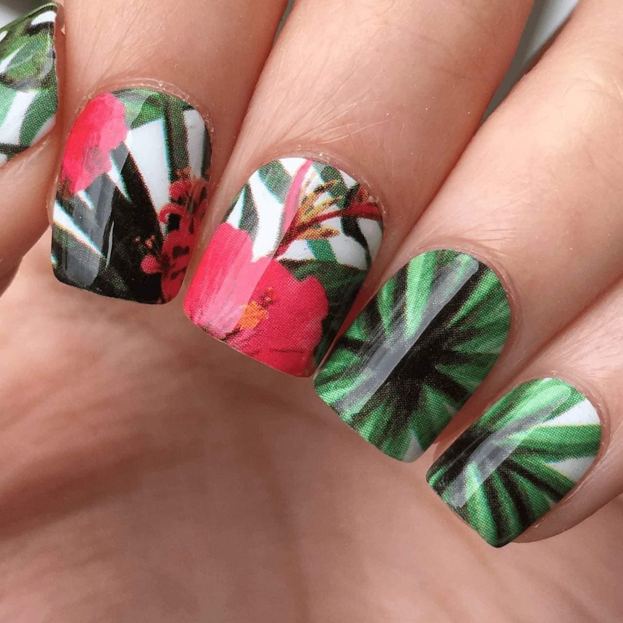 Personail Nail Wraps Tropicana