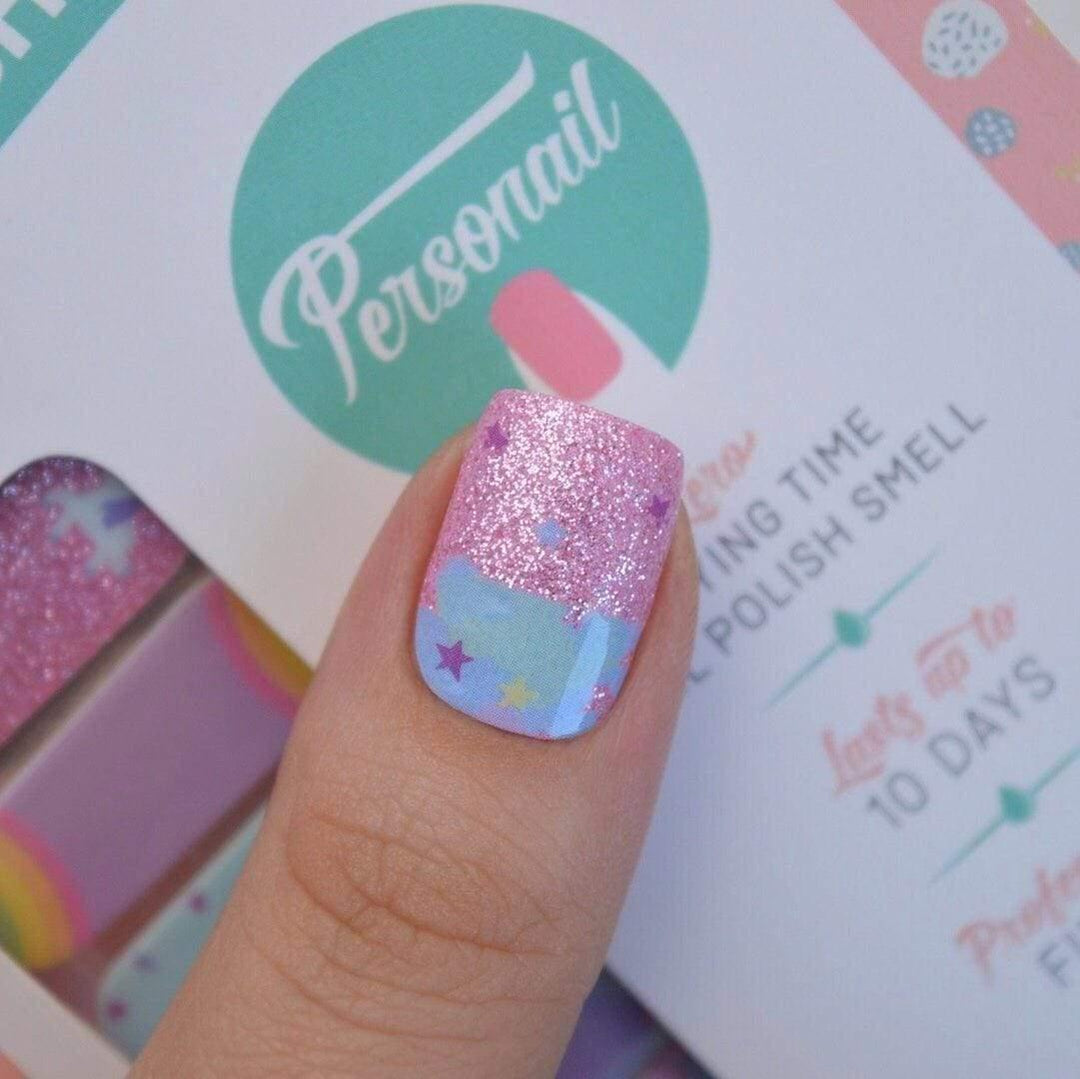 Personail Nail Wraps Unicorn