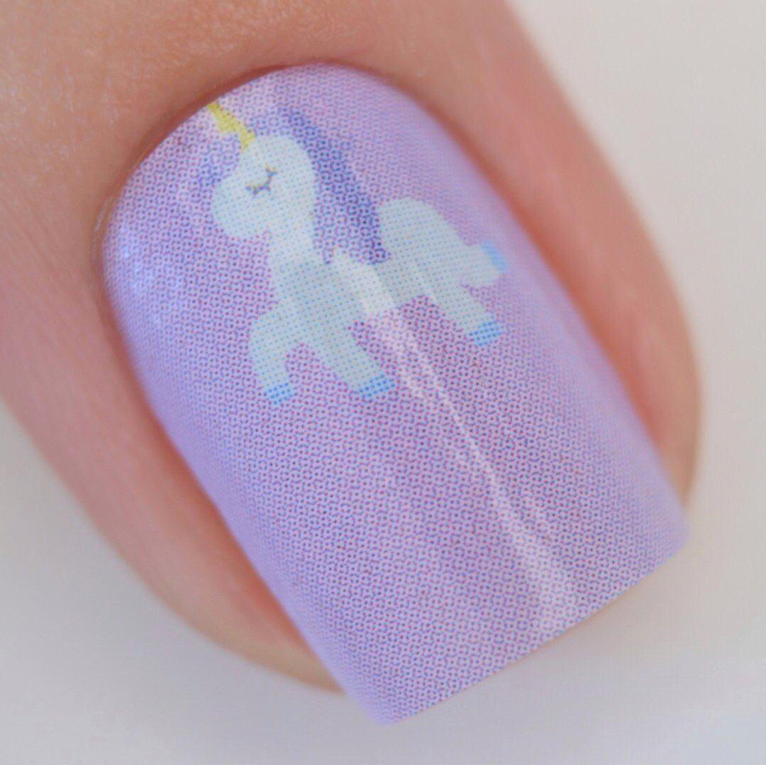 Personail Nail Wraps Unicorn