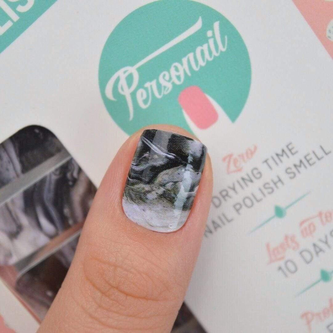Personail Nail Wraps Waves