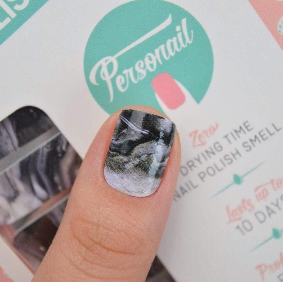 Personail Nail Wraps Waves