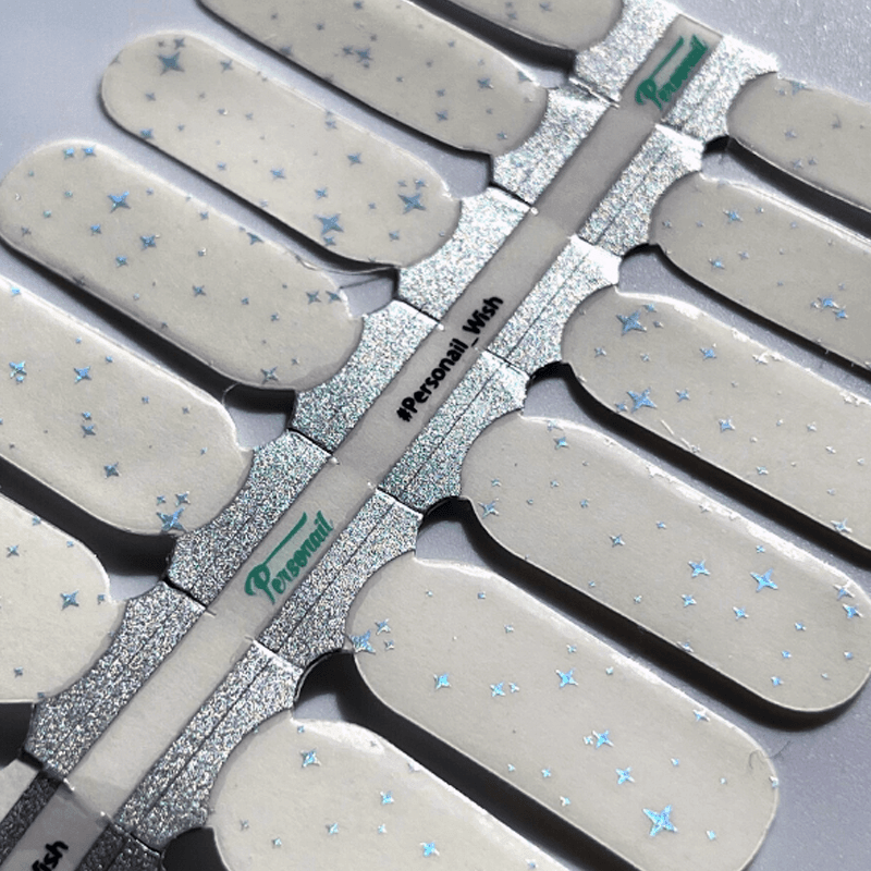 Personail Nail Wraps Wish (Holographic Transparent)