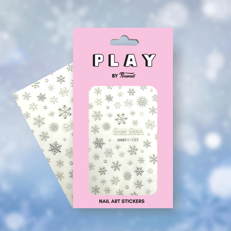 Stary Snowflake PLAY Nail Art Sticker