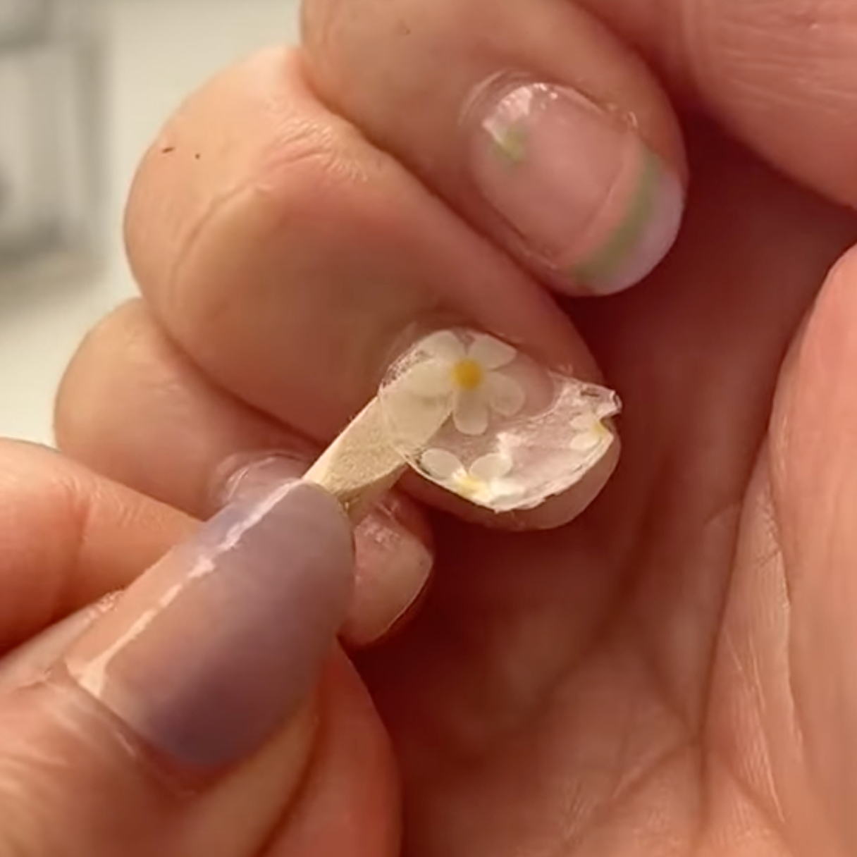 How to Remove Semi Cured Gel Nail Wraps