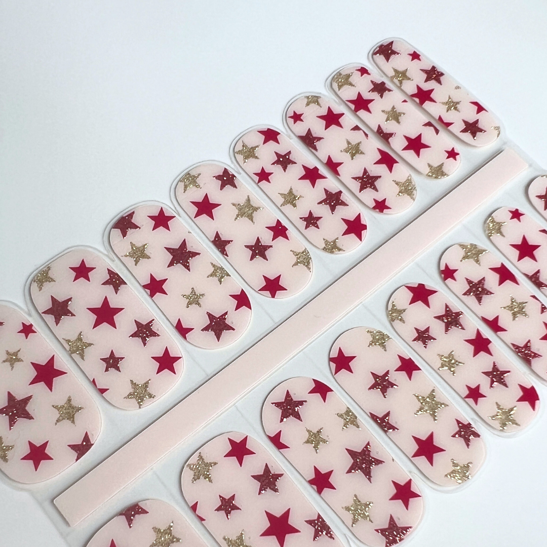 Starry Night Jellies DIY Semi Cured Gel Nail Wraps