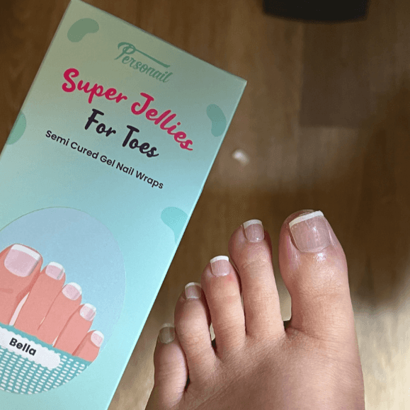 (Pedi/Toes) Bella Semi Cured Gel Nail Wraps