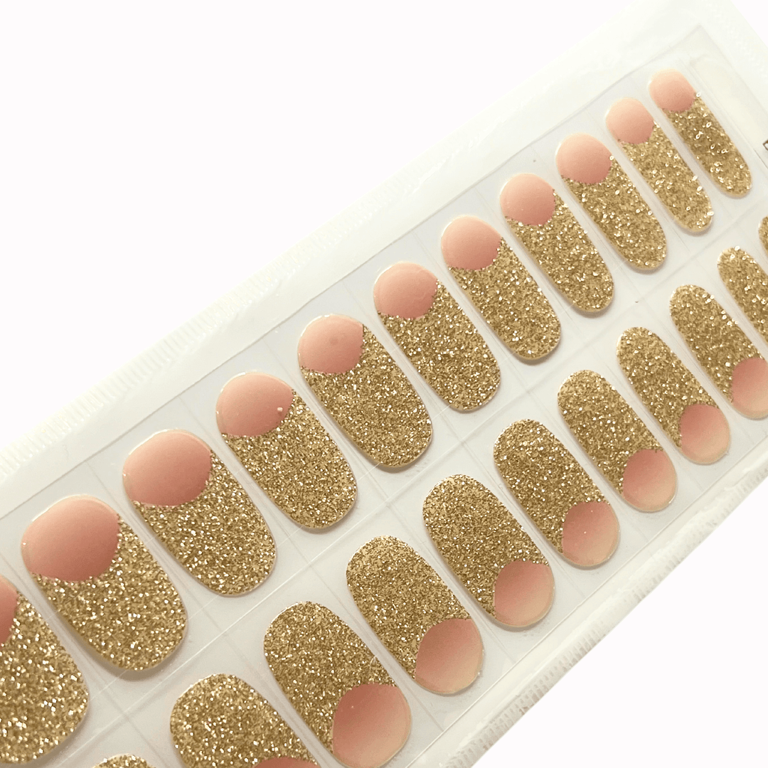 Goldie | NO Cure Gel Nail Wraps