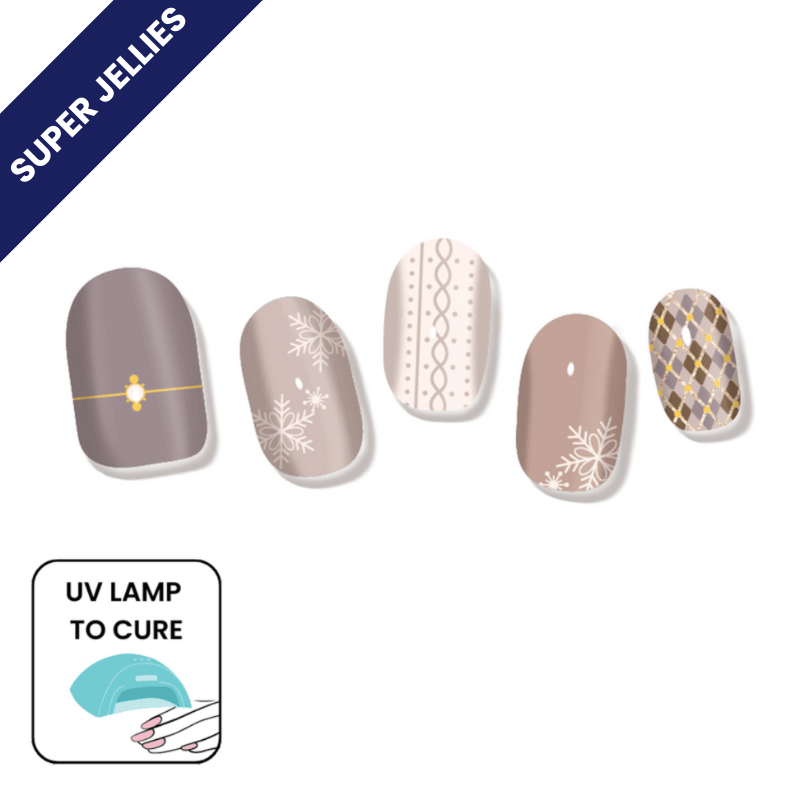 College Kid | Super Jellies DIY Hard Semi Cured Gel Nail Wraps