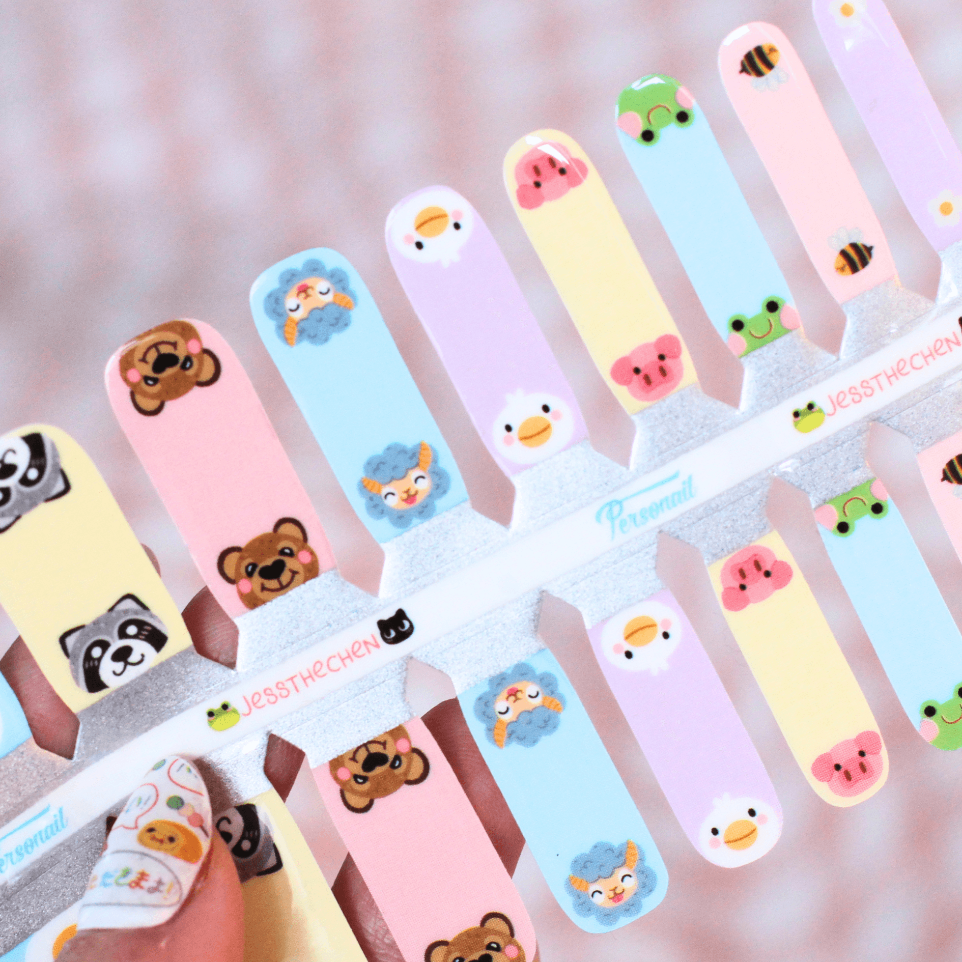 KIDS Lil Wild Things | Jess The Chen Collab Nail Polish Wrap