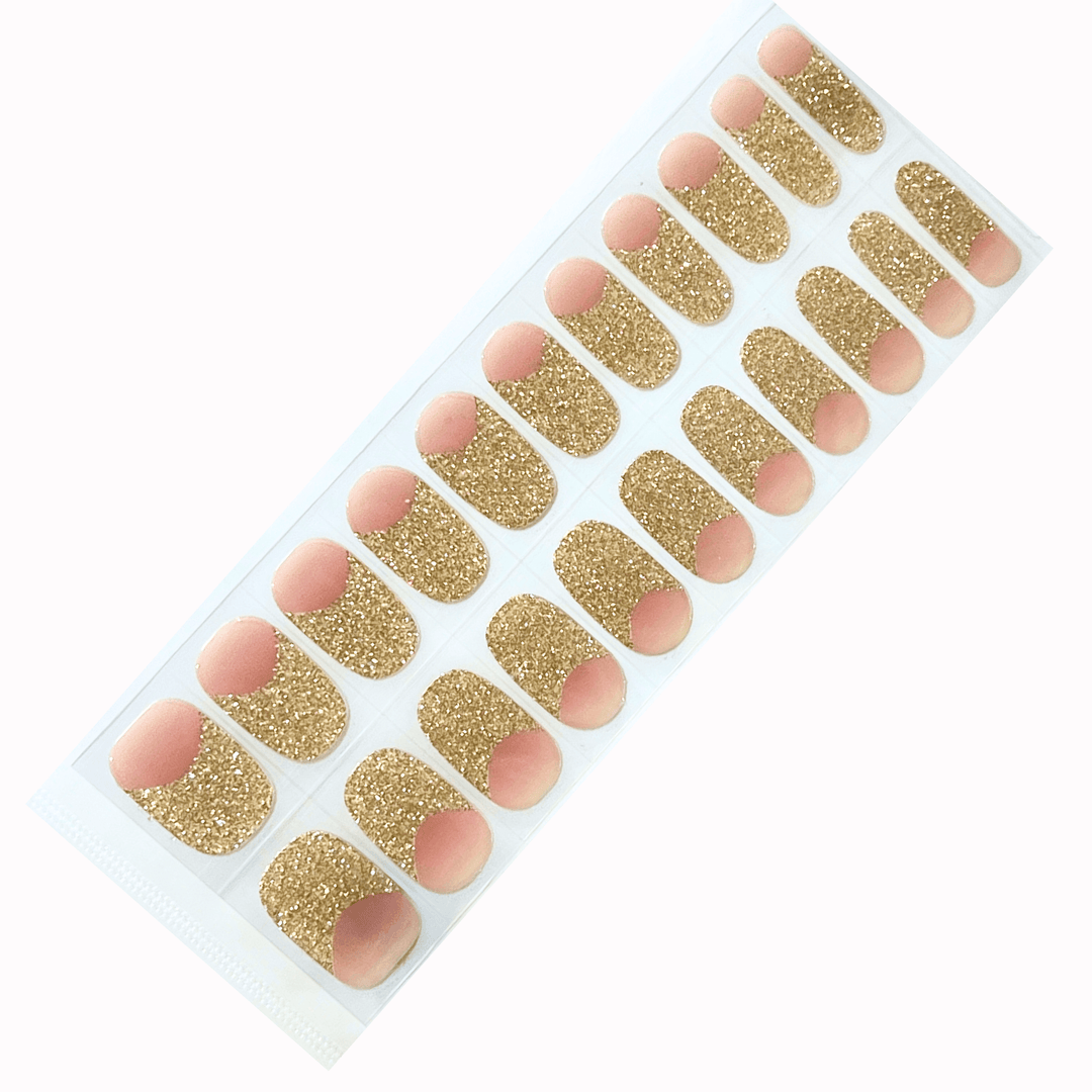 Goldie | NO Cure Gel Nail Wraps