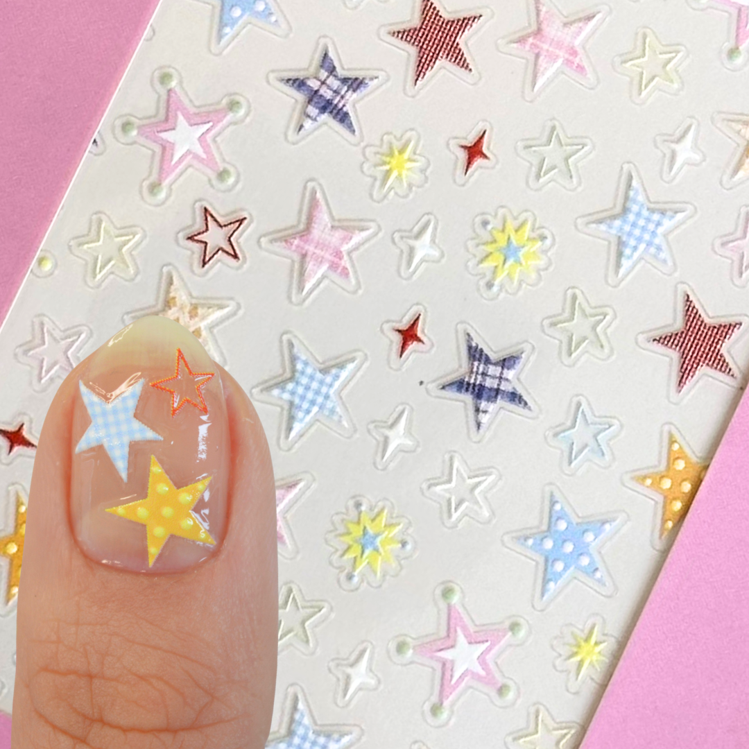 Scrapbooking PLAY Nail Art Sticker