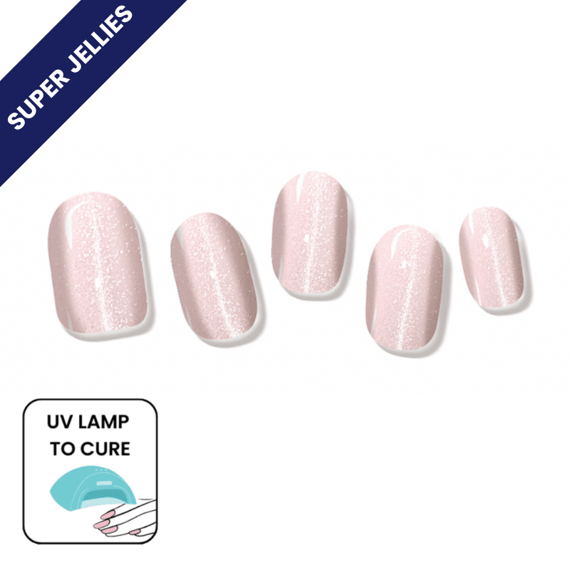 Cat Eye Transparent | Super Jellies DIY Hard Semi Cured Gel Nail Wraps