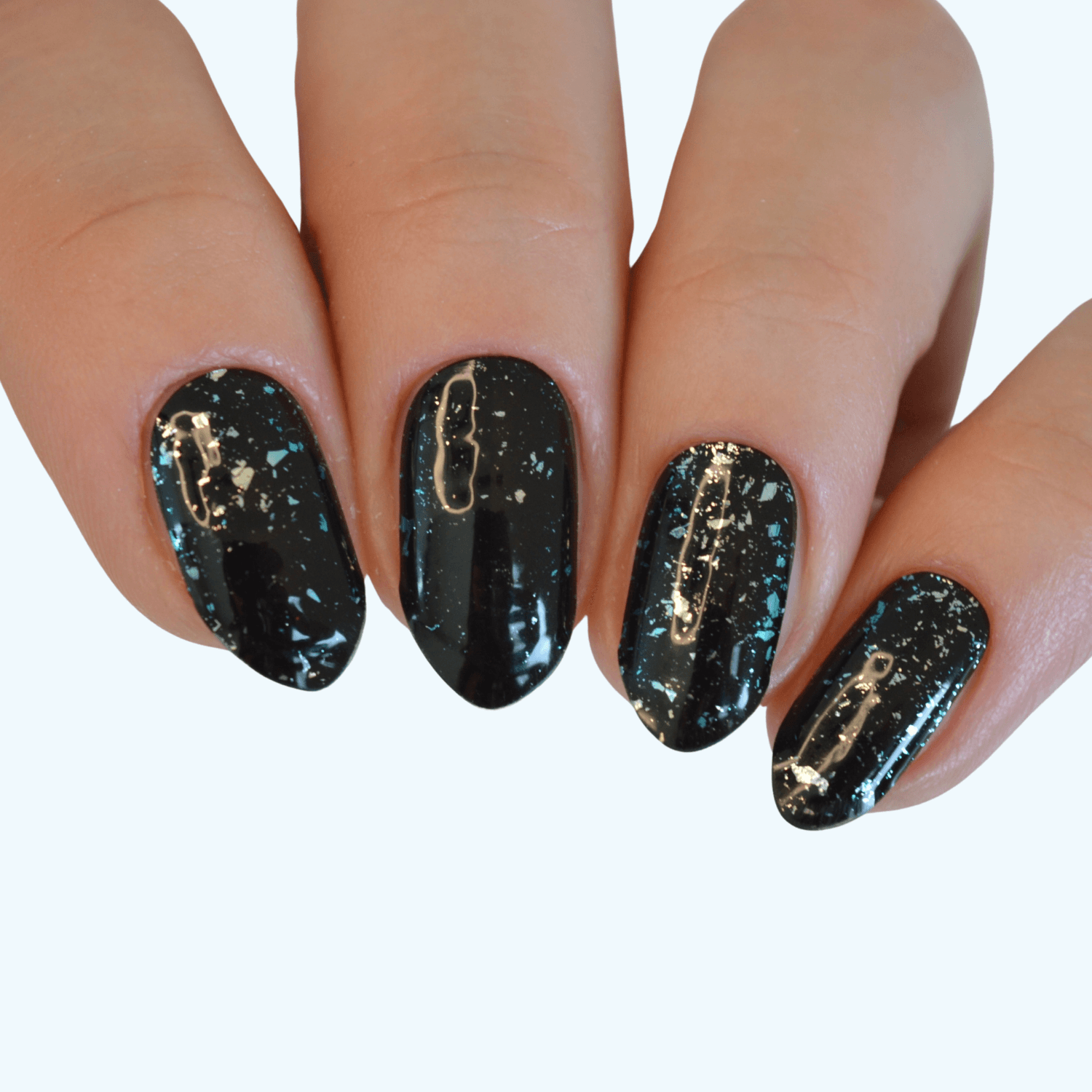 Gunmetal | Super Jellies DIY Hard Semi Cured Gel Nail Wraps