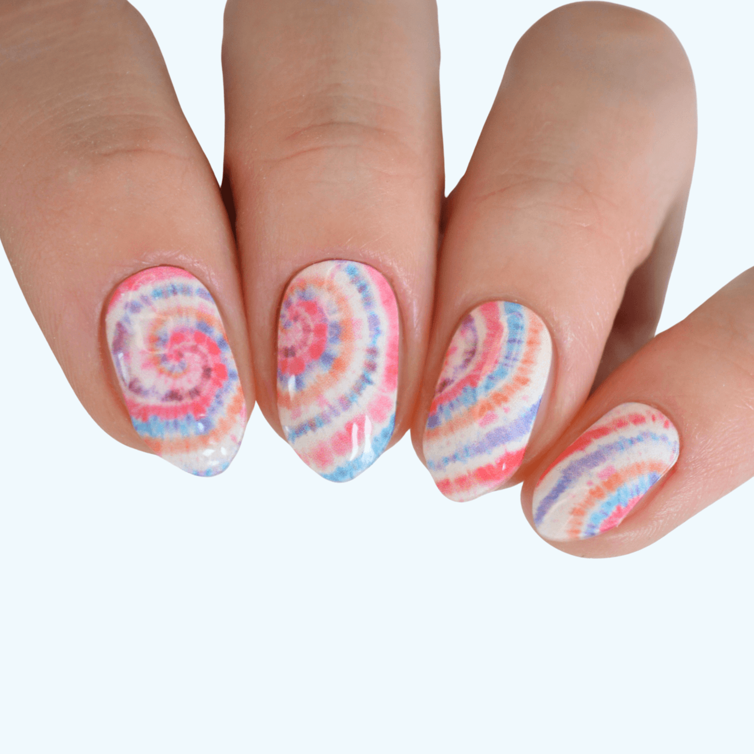 Tie Dye | Super Jellies DIY Semi Cured Gel Nail Wraps