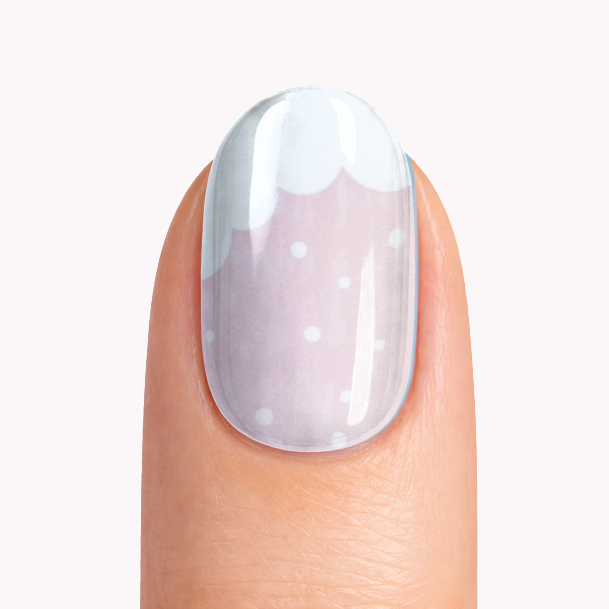 Snow Globe | Super Jellies DIY Hard Semi Cured Gel Nail Wraps