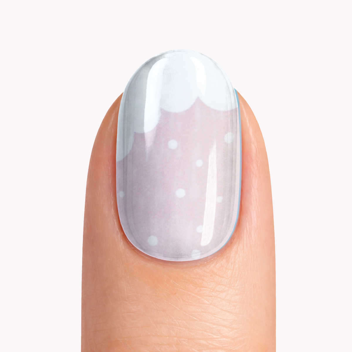 Snow Globe | Super Jellies DIY Hard Semi Cured Gel Nail Wraps