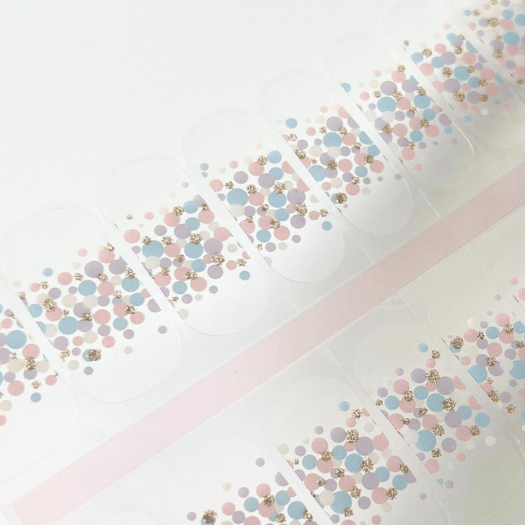Confetti Fun | Jellies DIY Soft Semi Cured Gel Nail Wraps