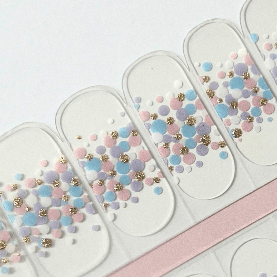 Confetti Fun | Jellies DIY Soft Semi Cured Gel Nail Wraps