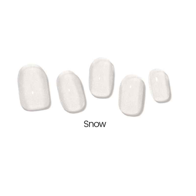 Snow | Jellies DIY Soft Semi Cured Gel Nail Wraps
