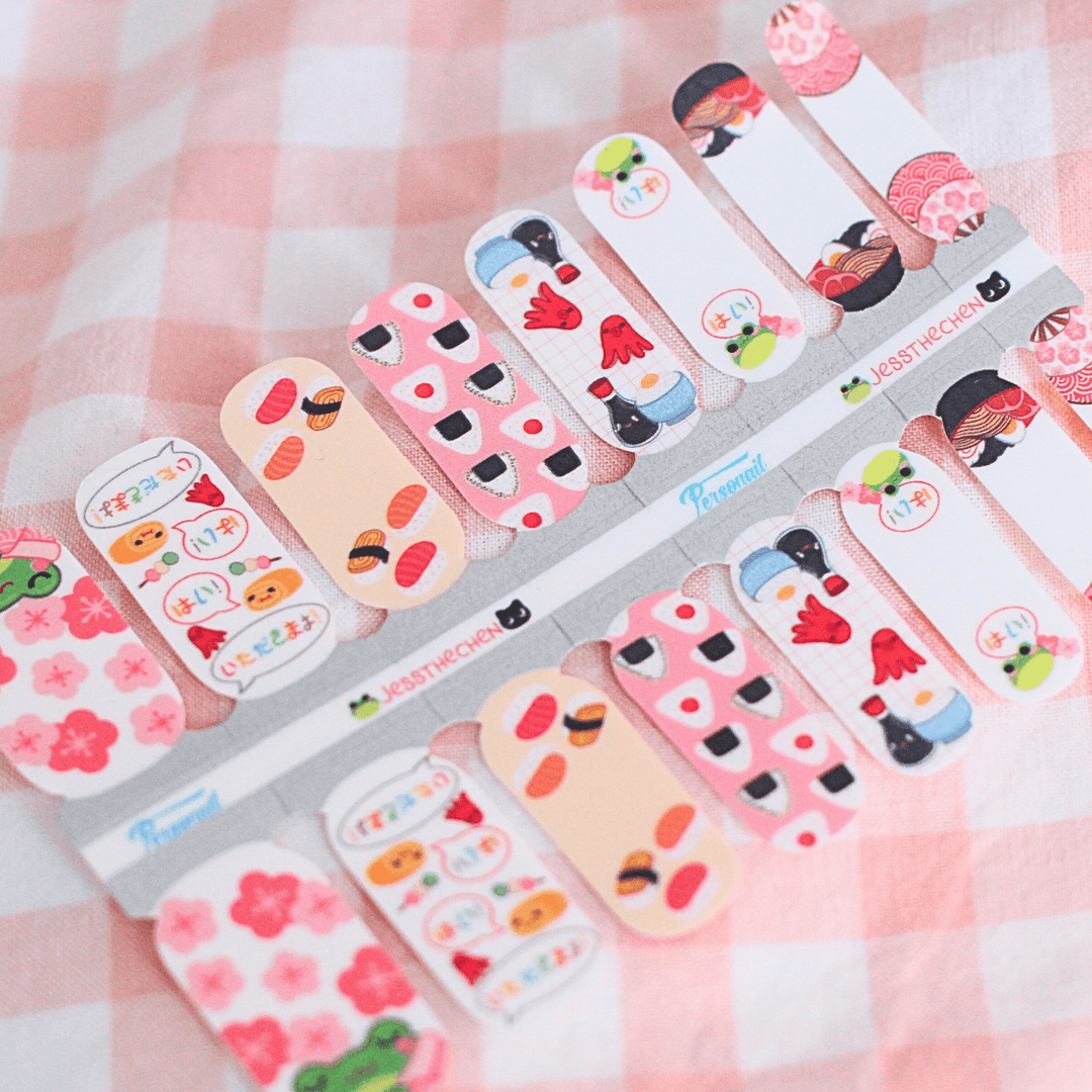 Let's Go Japan | Jess The Chen Collab Nail Polish Wrap