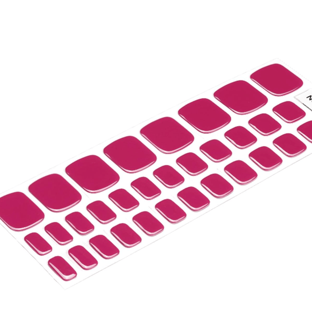(Pedi/Toes) Mary Semi Cured Gel Nail Wraps