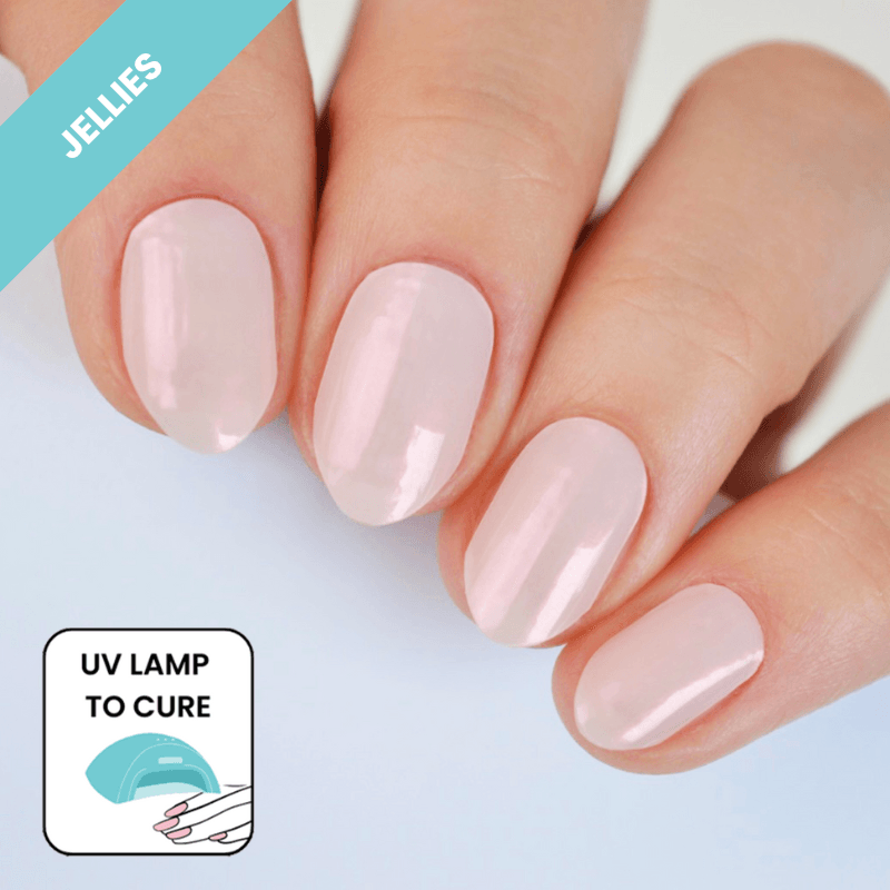 Donut Glaze | Jellies DIY Soft Semi Cured Gel Nail Wraps
